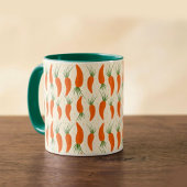 Botanische Karotten-Sammlung Tasse