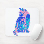 Botanische Katze Mousepad (Mit Mouse)