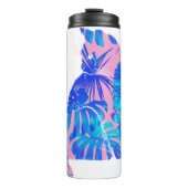 Botanische Katze Thermosbecher (Vorderseite)