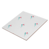 Botanische Keramik Tile Fliese (Seite)