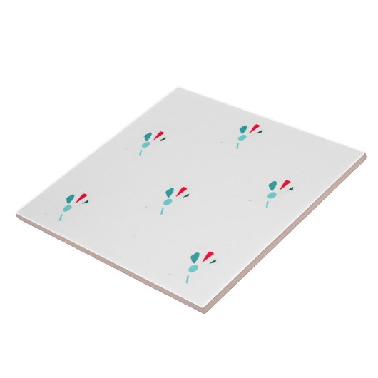 Botanische Keramik Tile Fliese (Seite)