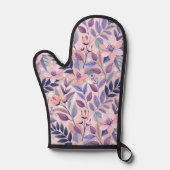 Botanische KI Art Oven Mitt für zeitgenössische Nu Ofenhandschuh (Vorderseite)