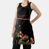 Botanische Kirschen | Individuelle Name + Küche | Schürze (InSitu)