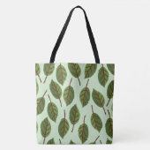 "Botanische Kleine Bäume Minimalistisch" Totbeutel Tasche (Vorderseite)