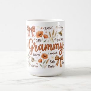 Botanische Kokette Muttertag/Grammy Kaffeetasse
