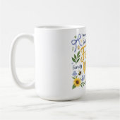 Botanische Kokette Muttertag/Pflege-Mama Kaffeetasse (Links)