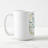 Botanische Kokette Muttertag/Zwillinge Mama Kaffeetasse (Links)