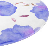 Botanische Koppel-Tafel für Wasserfarben - Mama Schneidebrett (Ecke)