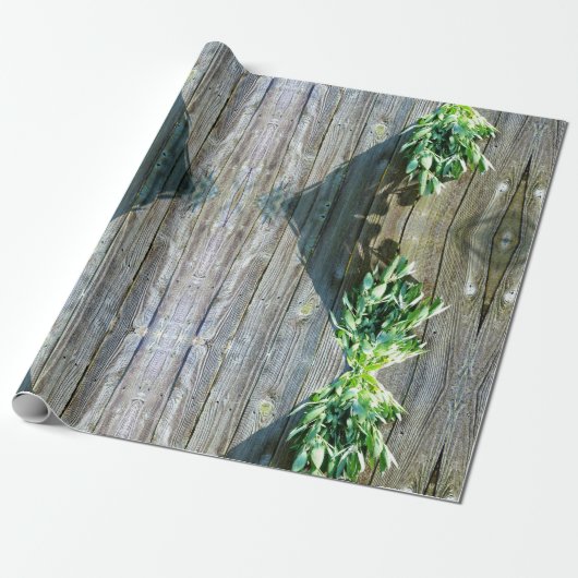 Botanische Kräuter aus Barnholz Geschenkpapier (Ungerollt)