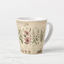 Botanische Kräuter-Tasse – Milchtasse