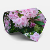 Botanische Krawatte Rosa Blütenblätter (Gerollt)