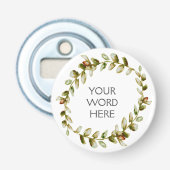 Botanische Krone - Juno - Flaschenöffner (Vorderseite)