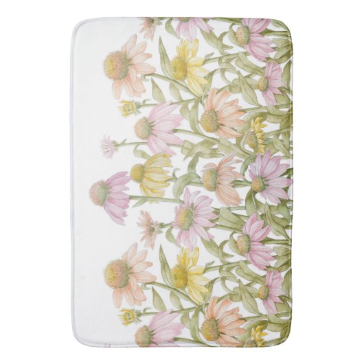 Botanische Kunst Badematte (Vorderseite Vertikal)