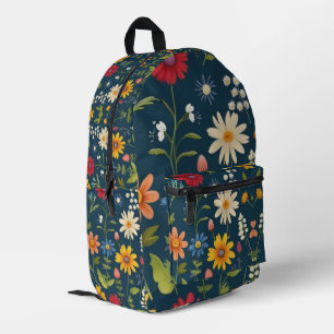 Botanische Kunst Bedruckter Rucksack