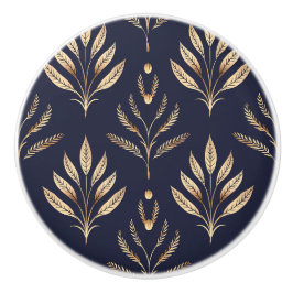 Botanische Kunst-Déco Keramikknauf