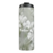 Botanische Kunst des Weißen Impressionismus mit Na Thermosbecher (Vorderseite)