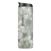 Botanische Kunst des Weißen Impressionismus mit Na Thermosbecher (Nach rechts gedreht)