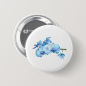 Botanische Kunst, Dichtung und Musik Button (Vorne & Hinten)