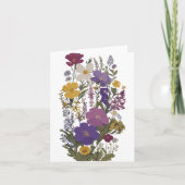 Botanische Kunst Einladung (Vorderseite)