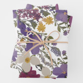 Botanische Kunst Geschenkpapier Set (Beispiel)