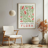 Botanische Kunst in Australien | Native Wild Poster