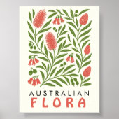 Botanische Kunst in Australien | Native Wild Poster (Vorne)