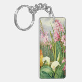 Botanische Kunst: Schönheiten des Sumpfes Schlüsselanhänger (Vorderseite links)
