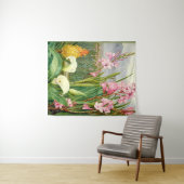 Botanische Kunst: Schönheiten des Sumpfes Wandteppich (Beispiel (Horizontal))