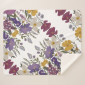 Botanische Kunst Sherpadecke (Vorderseite (Horizontal))