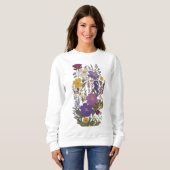 Botanische Kunst Sweatshirt (Vorne ganz)