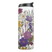 Botanische Kunst Thermosbecher (Nach links gedreht)