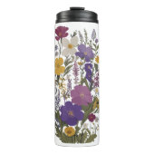 Botanische Kunst Thermosbecher (Vorderseite)