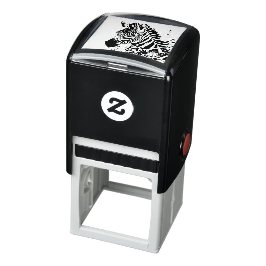 Botanische Kunst Zebra Permastempel (Produkt)