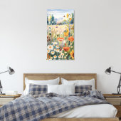Botanische Landschaft Leinwanddruck (Insitu (Schlafzimmer))