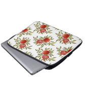 Botanische Laptoptasche | Florale Laptoptasche | Laptopschutzhülle (Vorne Knopf)