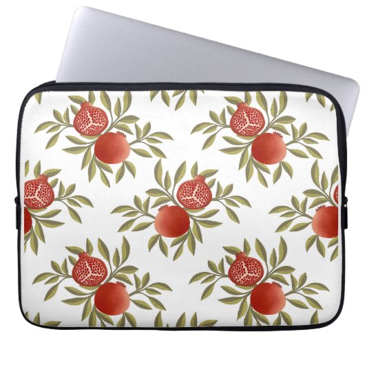 Botanische Laptoptasche | Florale Laptoptasche | Laptopschutzhülle (Vorderseite)