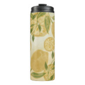 Botanische Lemon Greenery Thermosbecher (Vorderseite)