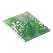 Botanische Lily des Tales Notizblock (angewinkelt)