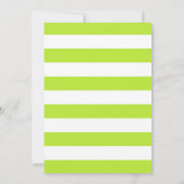 Botanische Limone Zitrusfrüchte Sommer Geburtstags Einladung (Rückseite)