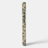 Botanische Mauve & Sage Leafy Case-Mate iPhone Hülle (Rückseite / Links)