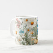 Botanische Medaille von Blume Kaffeetasse (Vorderseite Links)