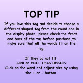 Botanische Minimalistische Hochzeit mit Charcoal V Geschenkanhänger