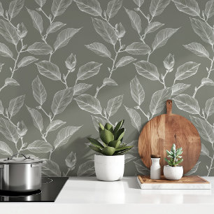 Botanische Minimalistische Seite Tapete