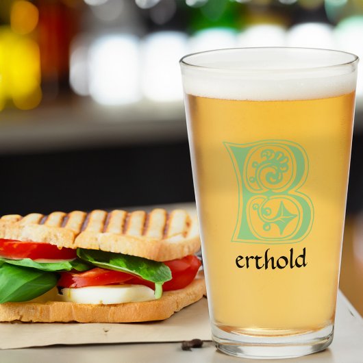 Botanische mittelalterliche Dekorative Hauptstadt Glas