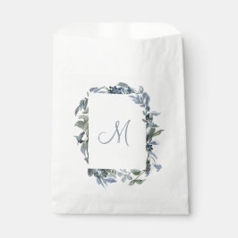 Botanische Monogramm Geschenktütchen