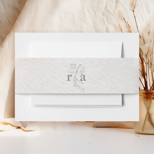 Botanische Monographie Einladungsbanderole