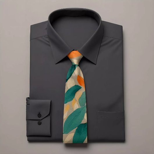 Botanische Muster-Krawatte Krawatte