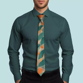 Botanische Muster-Krawatte Krawatte