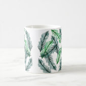 Botanische Muster-Tasse Kaffeetasse (Mittel)
