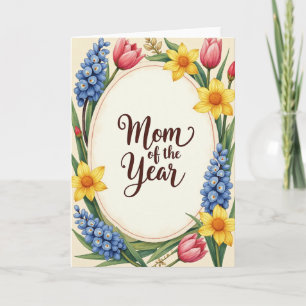 Botanische Mutter-Feierkarte Karte